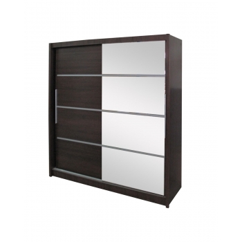 SAN SIRO Ντουλάπα Δίφυλλη 205x61x215εκ..