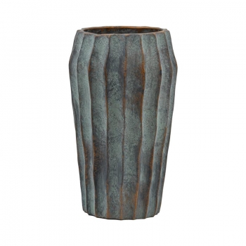 ΔΙΑΚΟΣΜΗΤΙΚΟ ΒΑΖΟ ΤΣΙΜΕΝΤΕΝΙΟ Fylliana FL22424 ΑΝΘΡΑΚΙ-ΠΡΑΣΙΝΟ ΜΕ ..